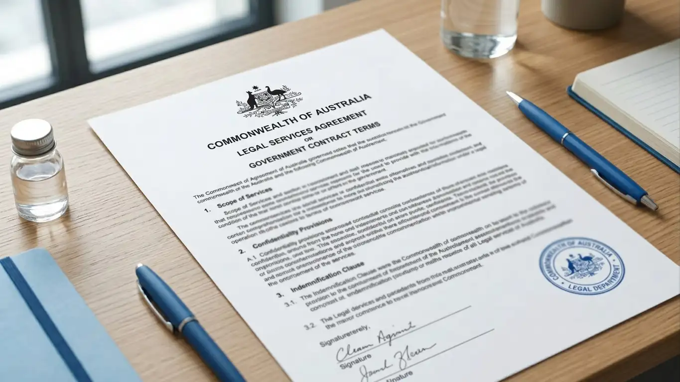 Australian legal document showing Interactive Gambling Act provisions with official government stamp