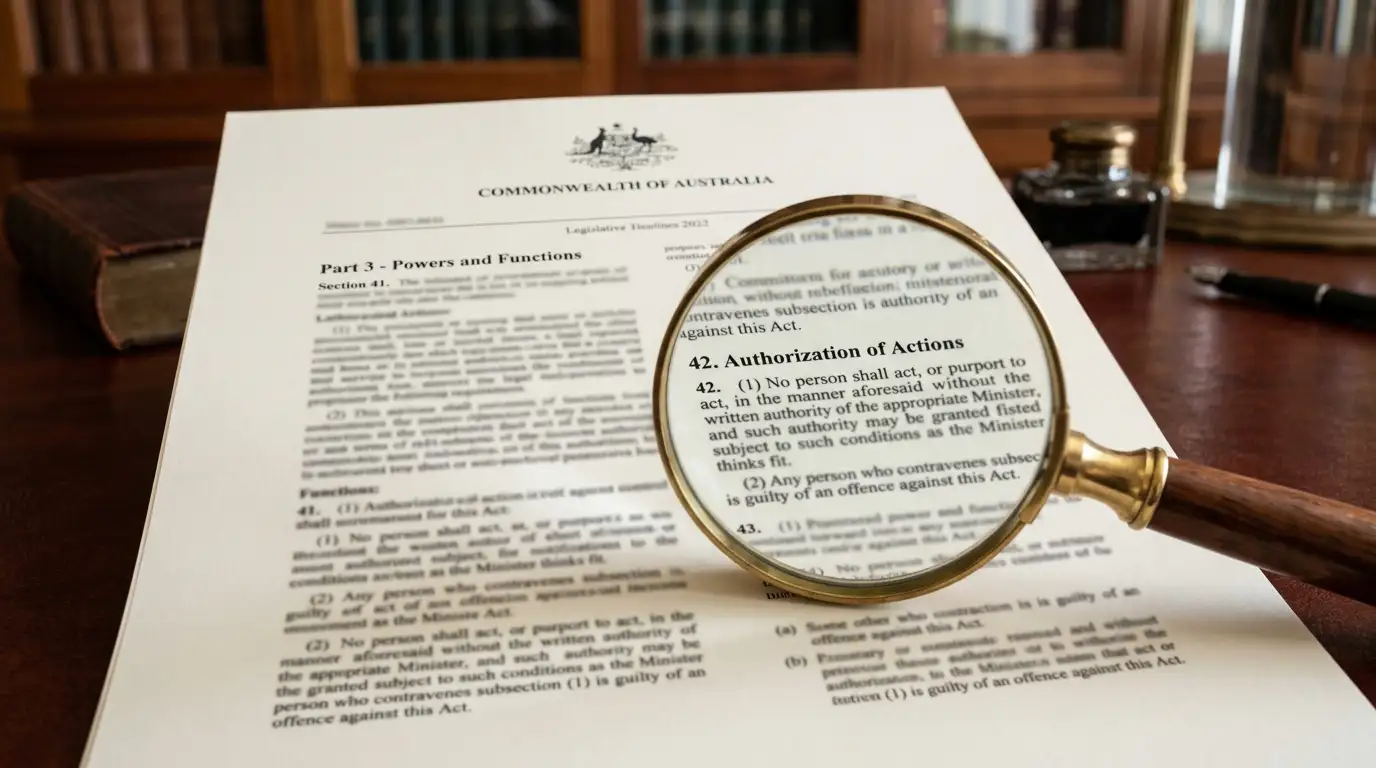 Australian legal document showing Interactive Gambling Act 2001 text