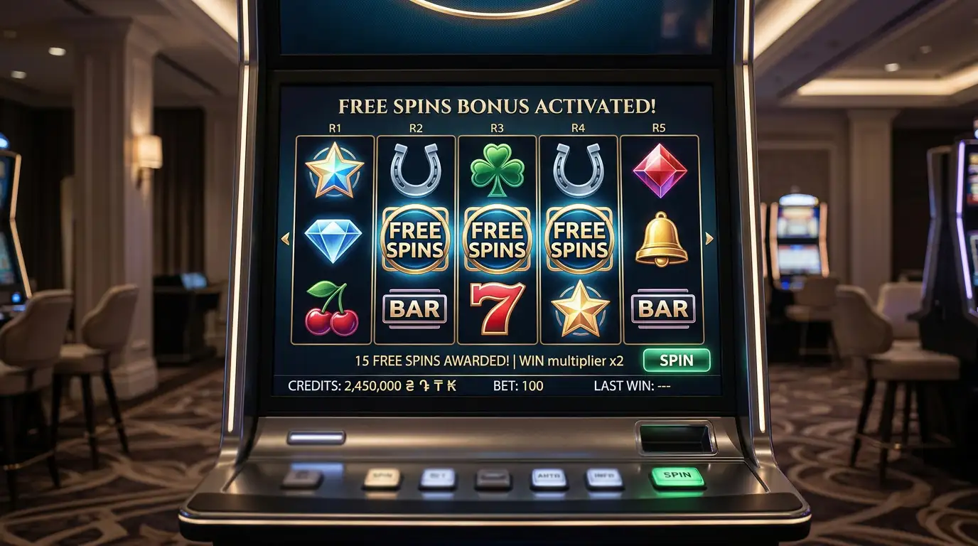 No deposit bonus free spins landing on pokie reels without player deposit
