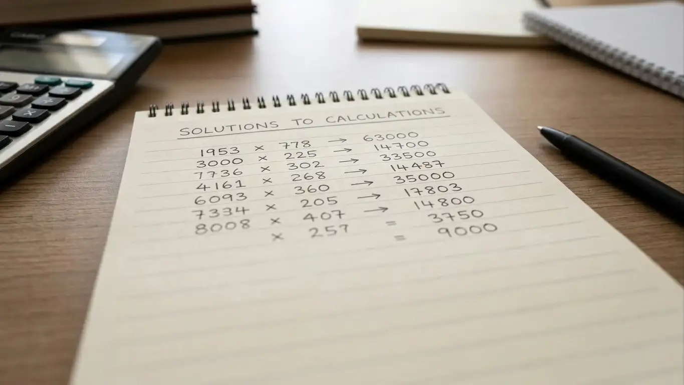Hand-written calculation on notepad showing wagering requirement math for AU$500 bonus at 40x multiplier